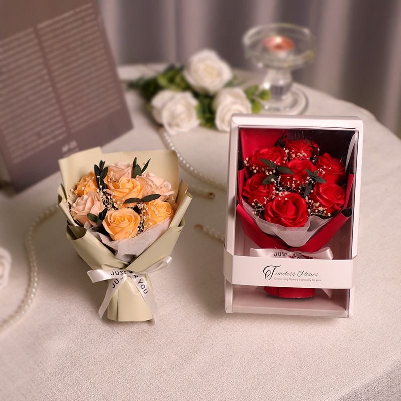 Soap Flower Valentine’S Day Bouquet Creative Gift
