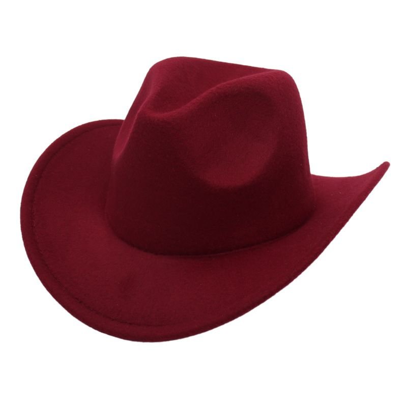 Simple Kids Children’S Cowboy Performance Jazz Hat Custom