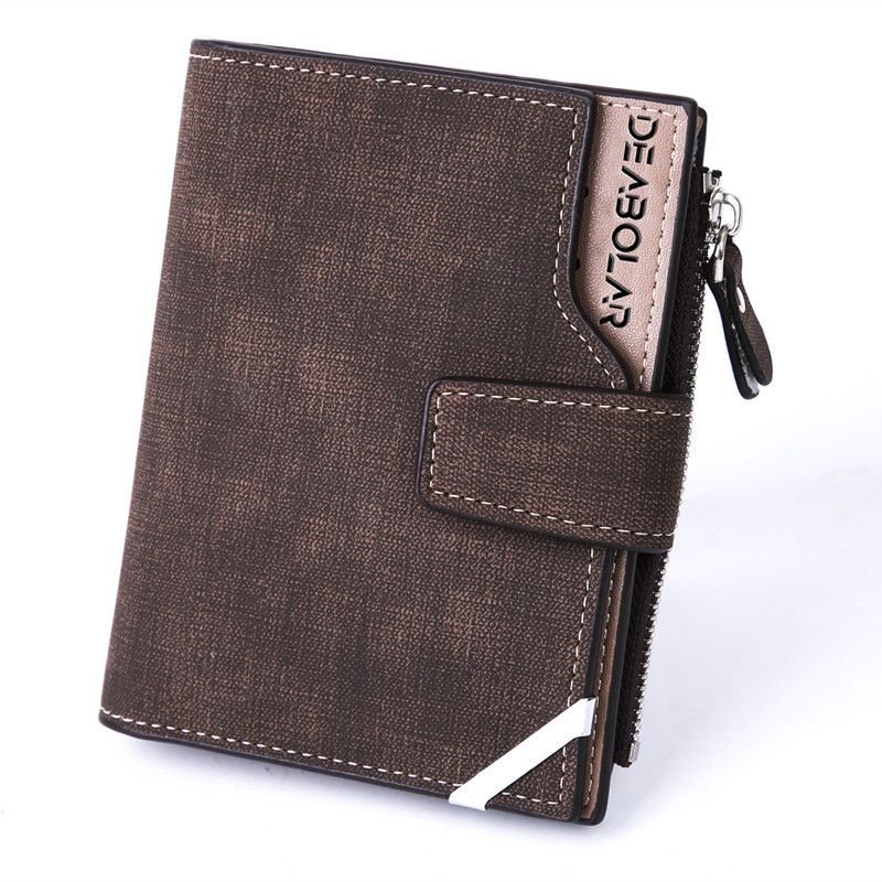 Men’S Medium Casual Retro Canvas Wallet
